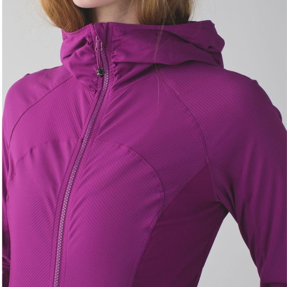 Lululemon In Flux Jacket Regal Plum 4 - Picture 3 of 16